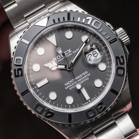 rolex new yacht master titanium|rolex yacht master price new.